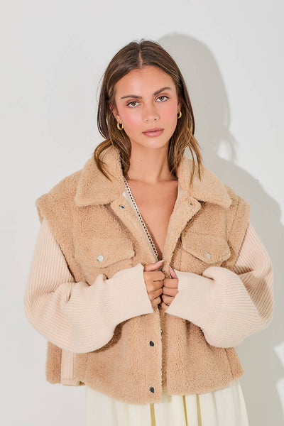 Faux Fur Jacket