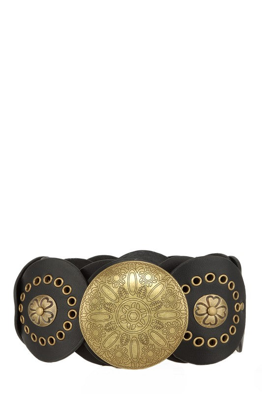 Western Cowboy Wide Belt