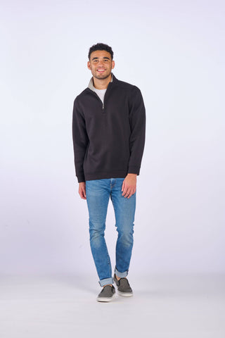 Mens Fleece Quarter Zip