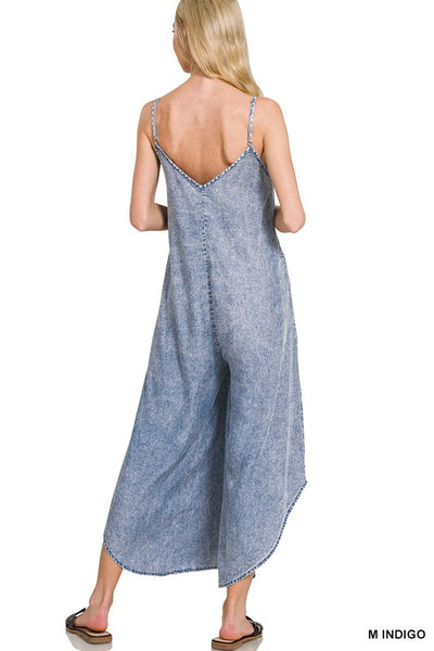 LYOCELL ACID-WASHED JUMPERS