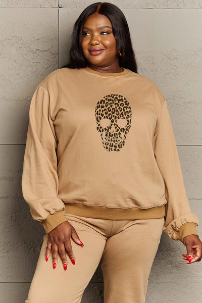 Drop Shoulder Graphic Sweatshirt