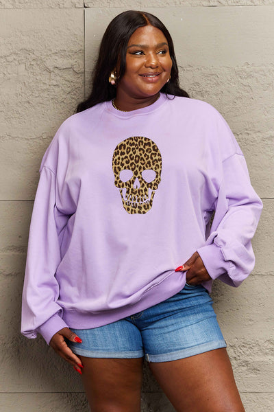 Drop Shoulder Graphic Sweatshirt